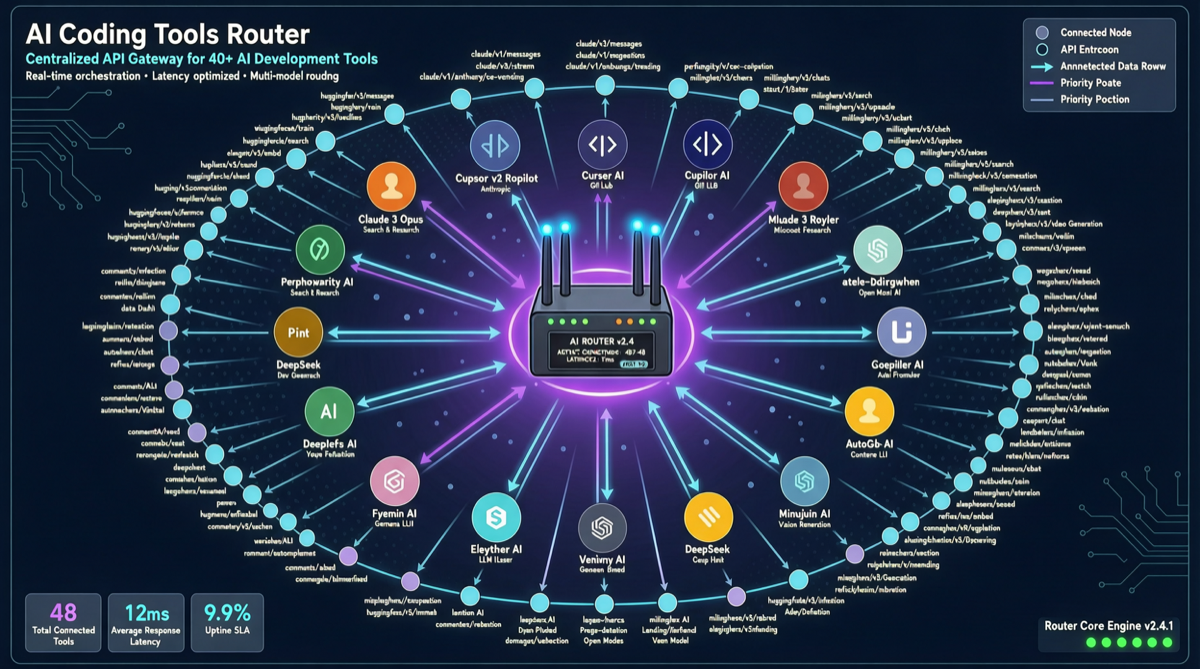 9router：一个开源项目把 Claude Code、Cursor 接到 40+ 免费 AI 后端
