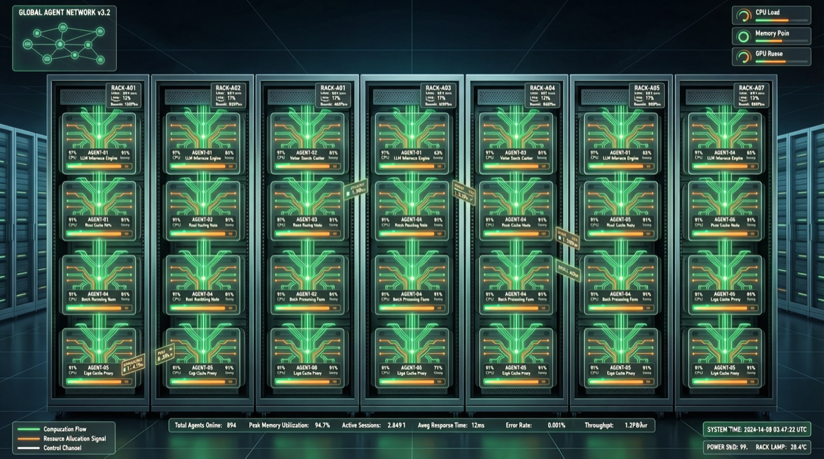 Agent Harness Ecosystem Explodes: 20x Memory Efficiency Lets AI Swarms Run Without Melting Your Machine
