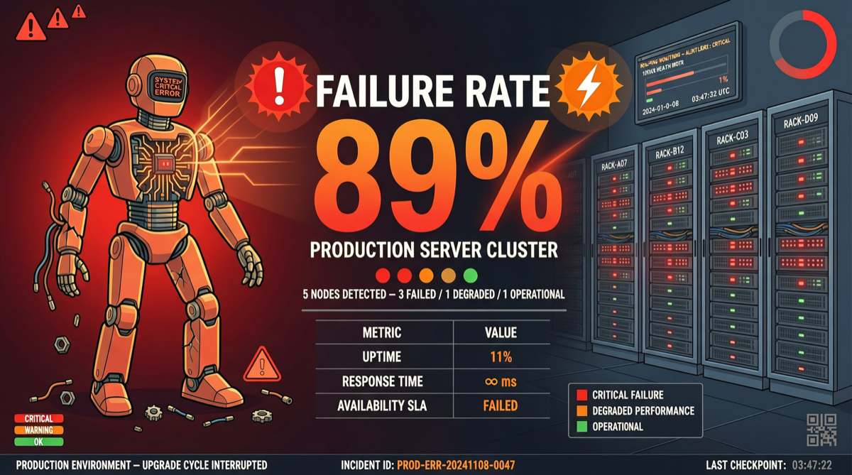 AI Agent 的生产困境：Q1 出货 300 万个，89% 在生产环境中失败