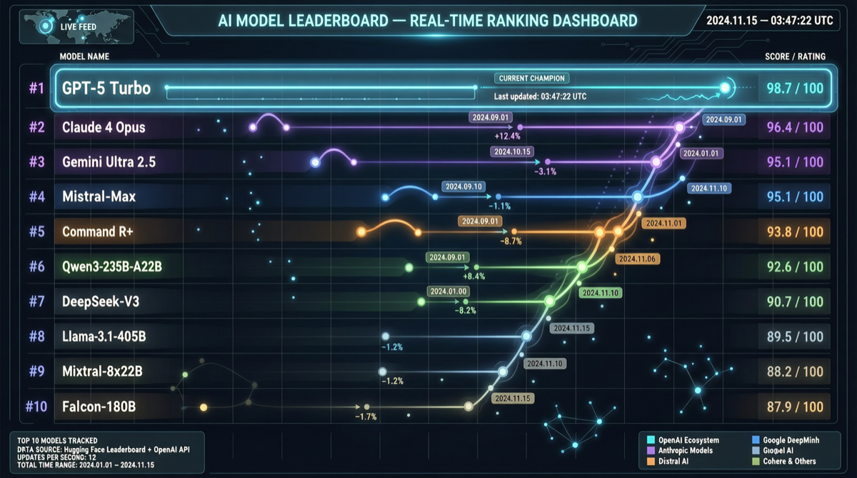 AI模型"最佳"标签的半衰期：从5天看2026年模型竞争格局