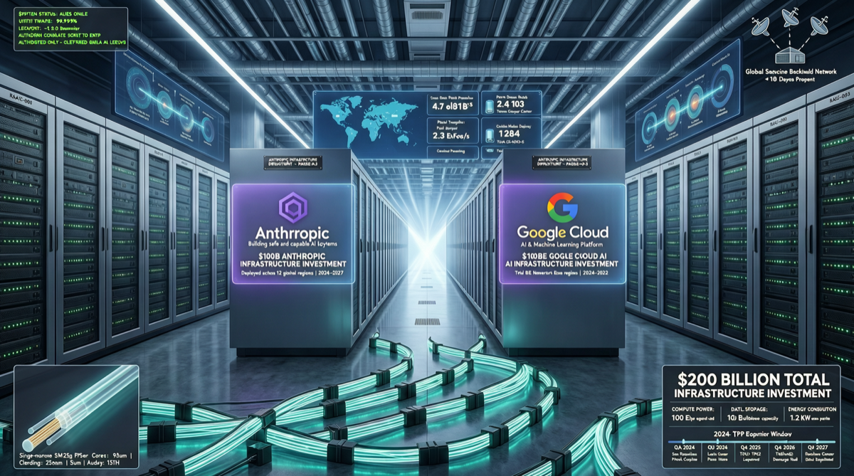 Anthropic 砸 2000 亿美元给谷歌云：AI 算力军备竞赛进入新纪元