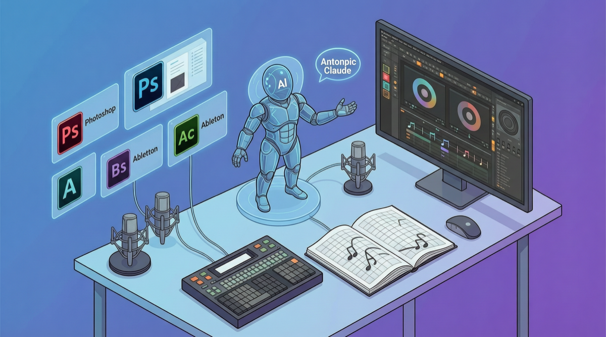 AnthropicがCreative Connectorsを発表：ClaudeがAdobe、Blender、Ableton等のクリエイティブツールに直接接続
