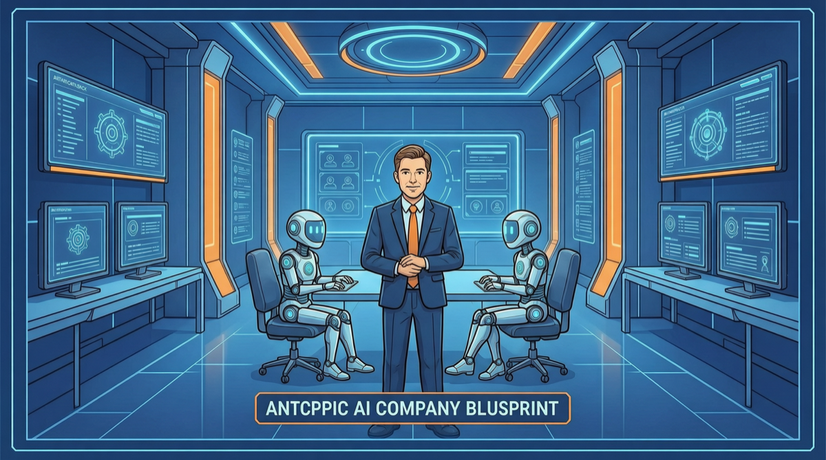 Anthropic 发布"AI 公司"完整蓝图：1 个人类 CEO + 多 Agent 员工自动协作