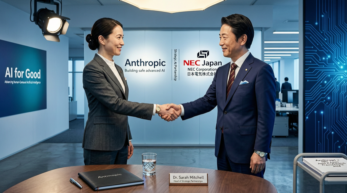 Anthropic 与 NEC 结盟：Claude 进入 3 万日本工程师的日常