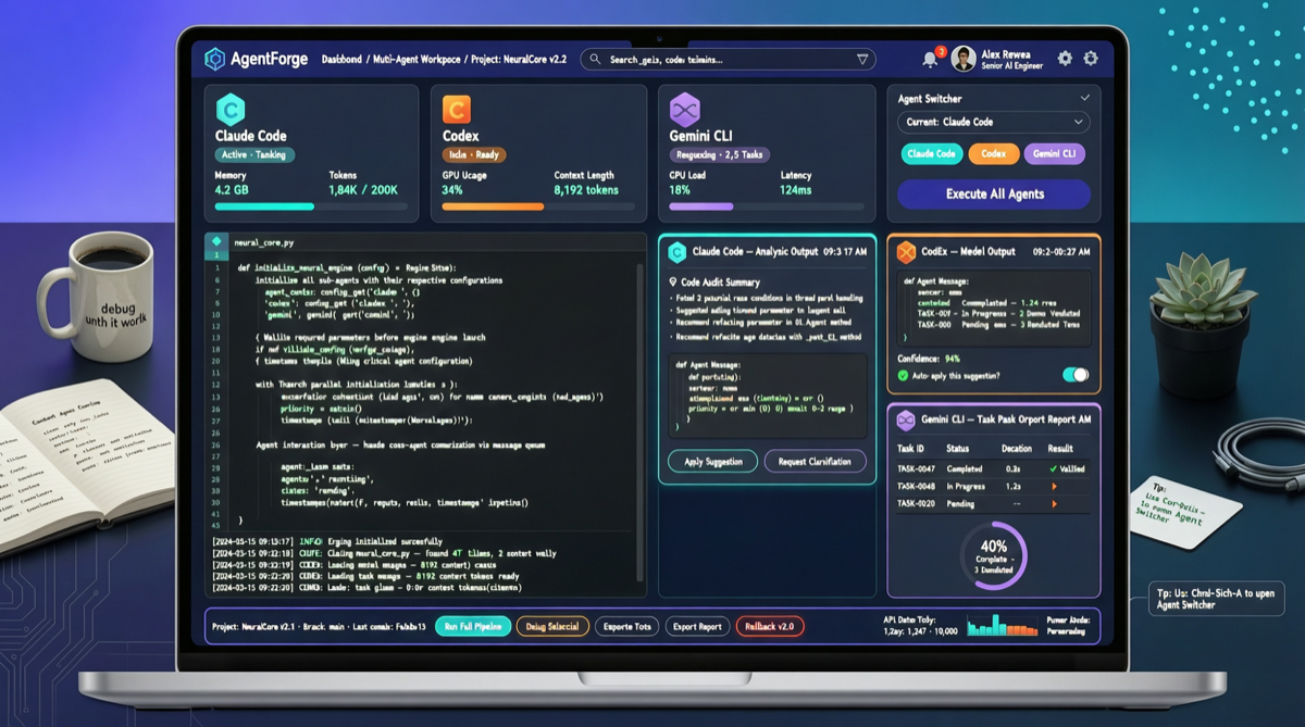 cc-switch：一个桌面工具，统一管理 Claude Code、Codex、Gemini CLI 等编码 Agent