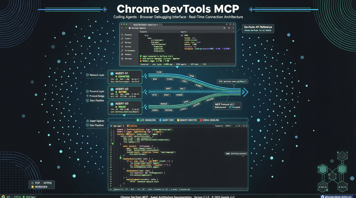 Chrome DevTools MCP 突破 3.8 万星：编码 Agent 终于能直接操控浏览器调试器了