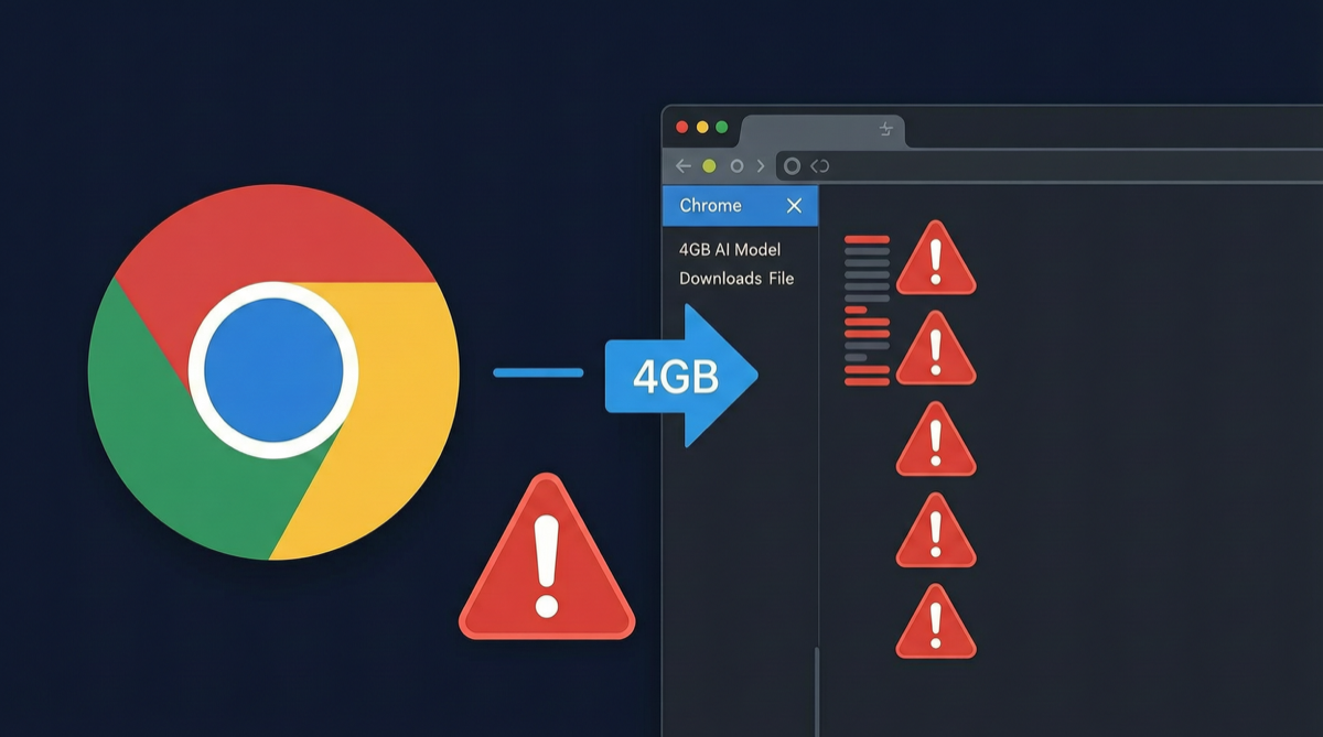 Chrome Silently Installs 4GB Gemini Nano Model: No Consent, No Warning, Can Not Delete? Google AI Push Sparks Privacy Controversy