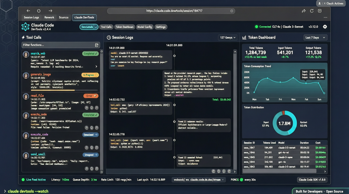 Claude DevTools：让 Claude Code 会话从黑箱变为可视化