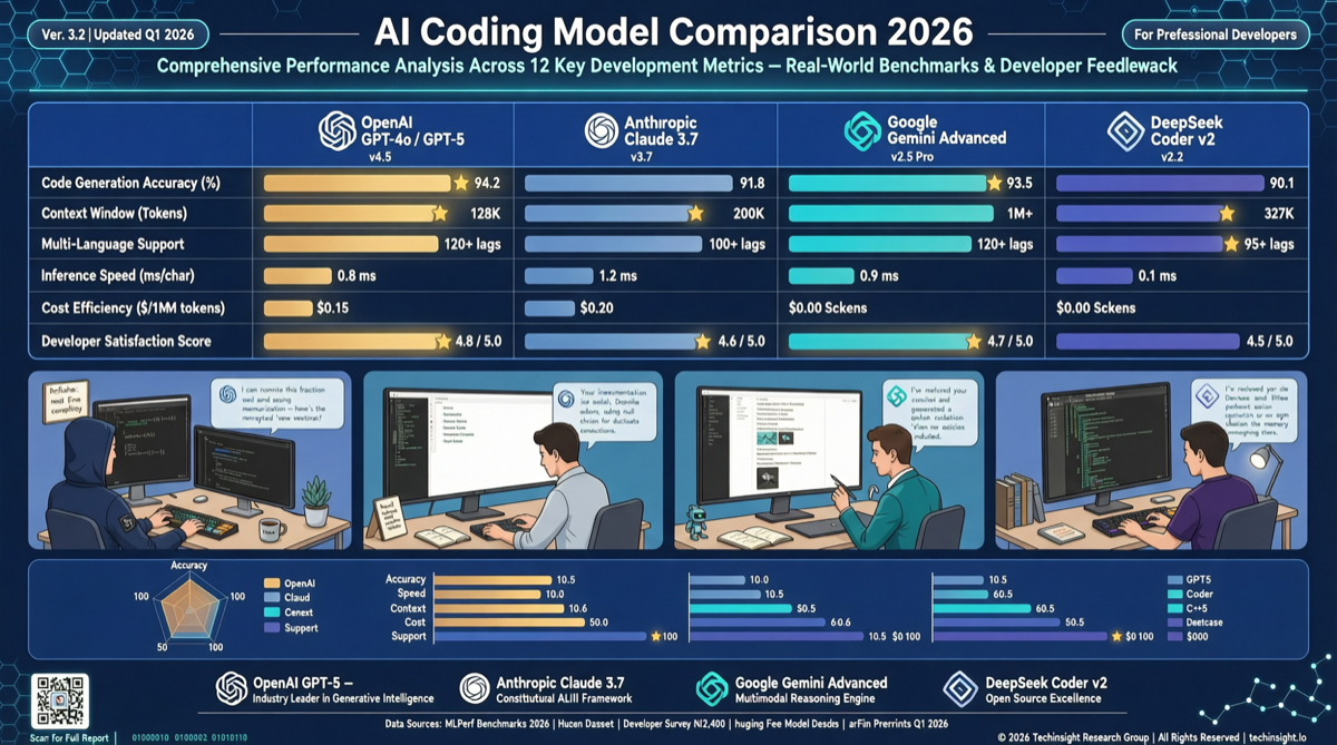 2026年AI编程模型横评：谁才是开发者的首选工具