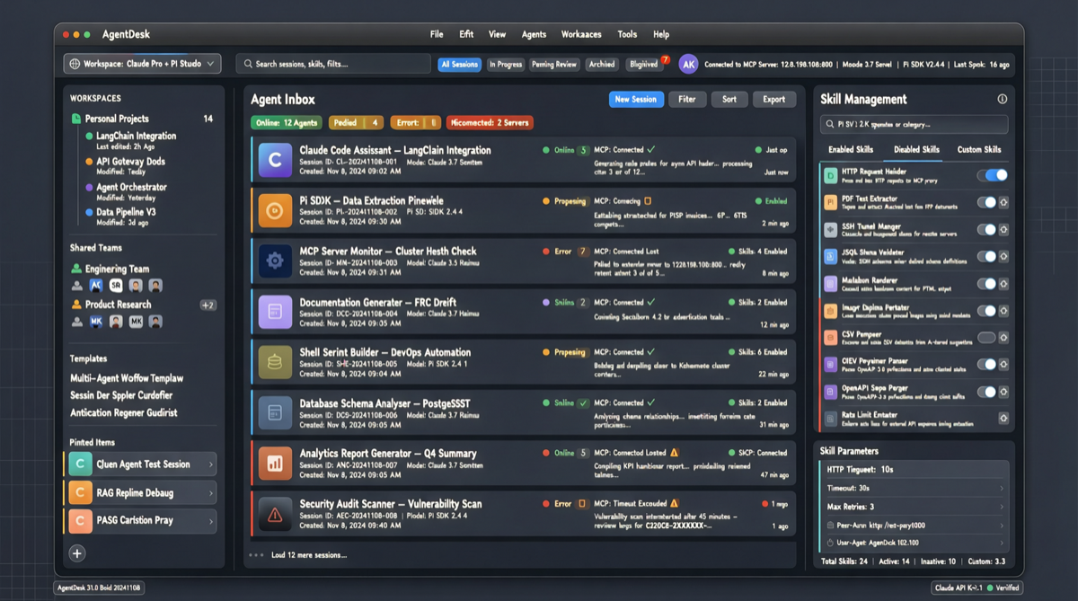 Craft Agents 开源：Claude Agent SDK + Pi SDK 的双引擎桌面 Agent 工作台