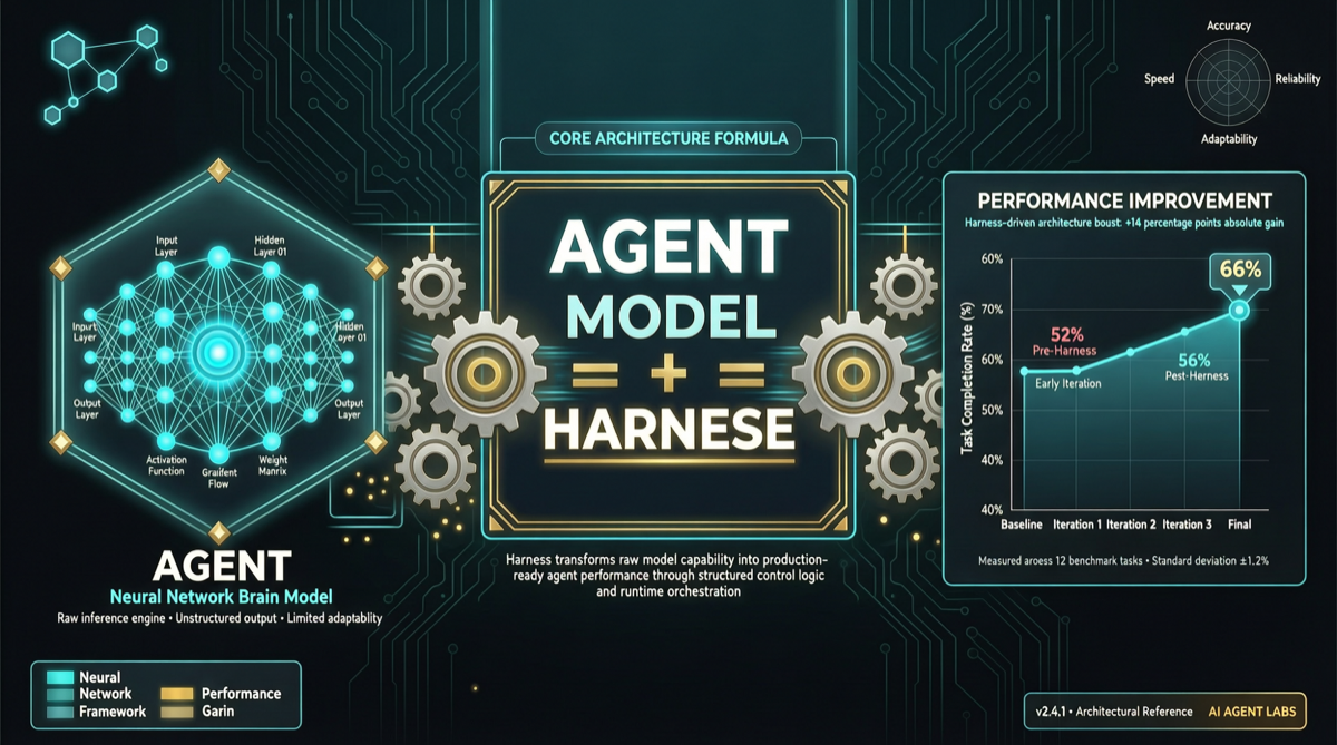 Методология Agent Harness от Cursor: та же модель, лучшая архитектура — Terminal-Bench прыгает с 52.8% до 66.5%