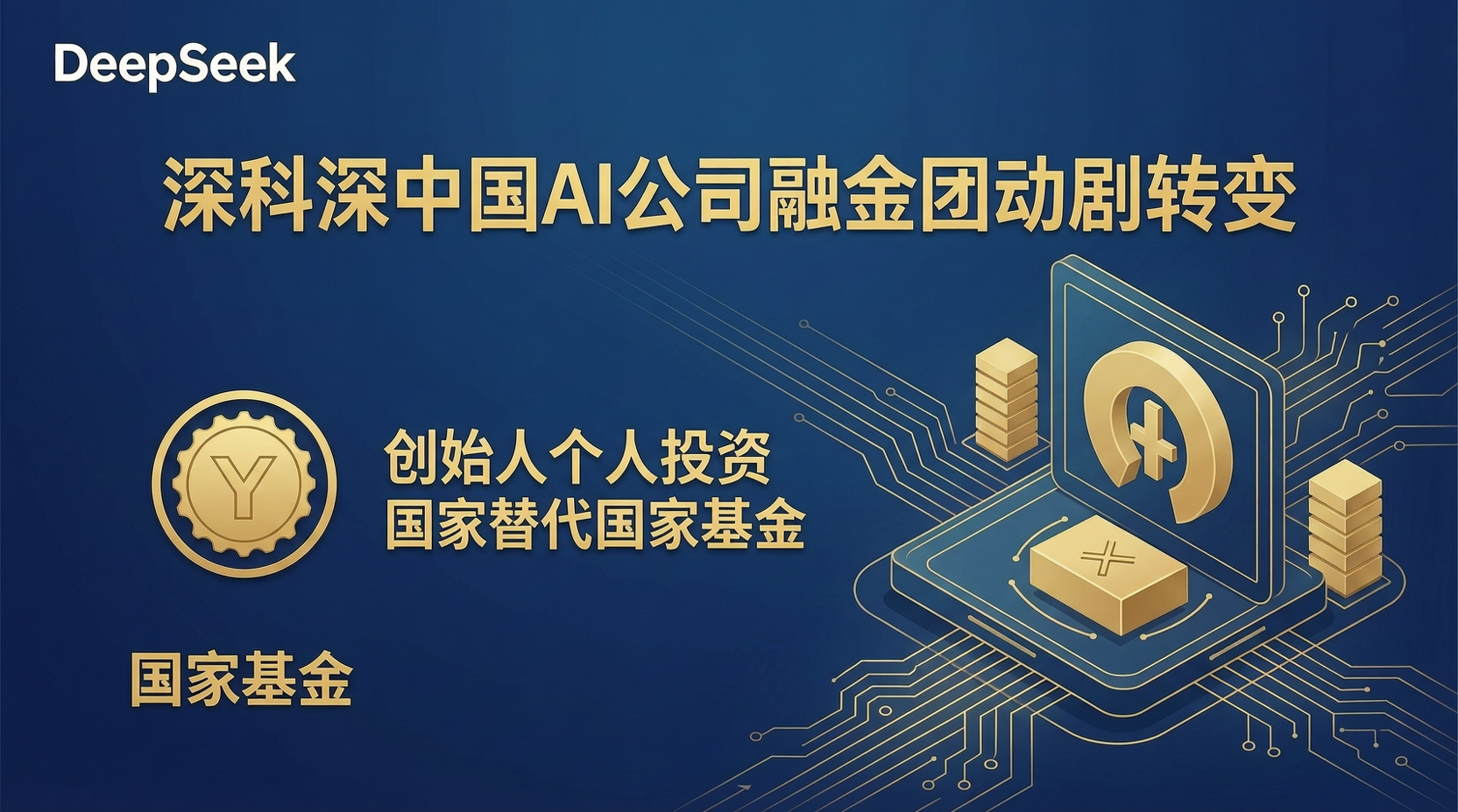DeepSeek 融资结构突变：梁文锋个人出资 200 亿取代大基金，V4.1 定档 6 月