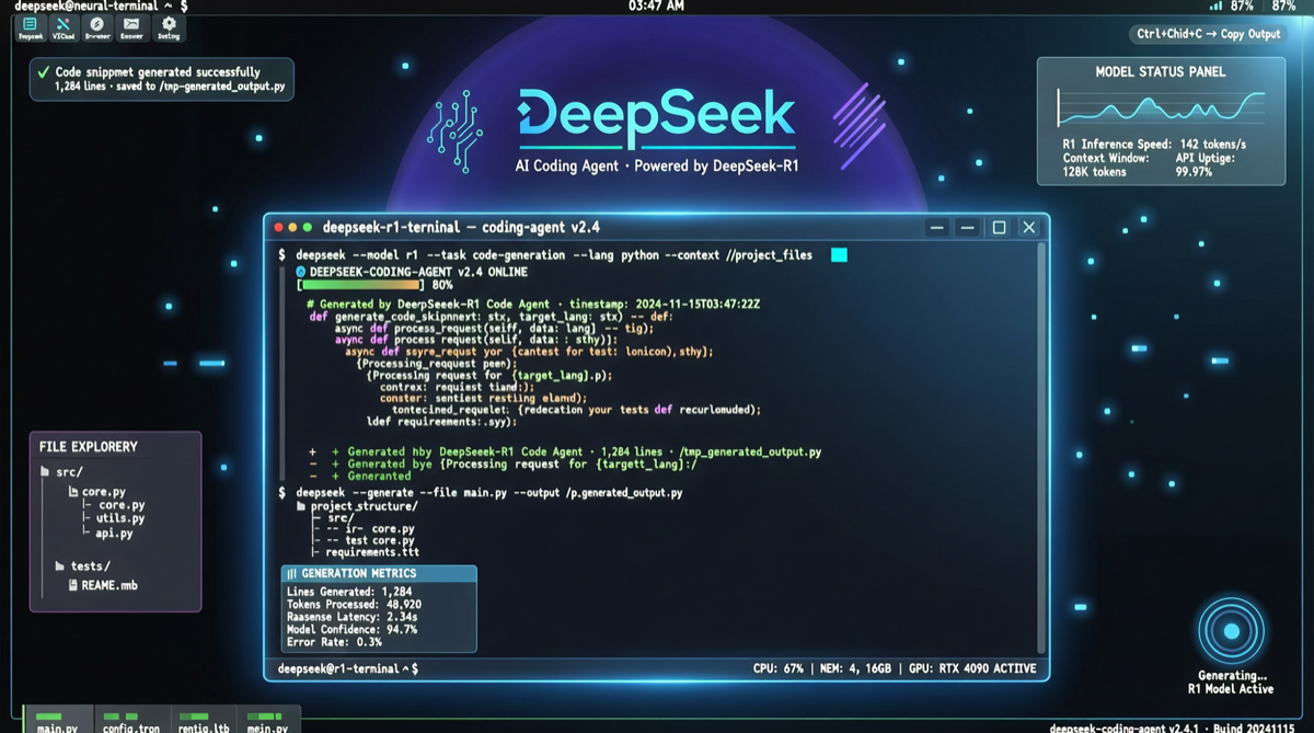 GitHub Trending #1：DeepSeek-TUI 日增 2400 星，终端里的 AI 编程Agent 杀疯了