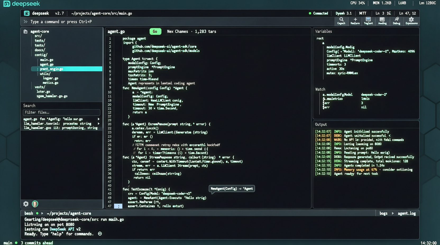 DeepSeek-TUI：ターミナルで動作するコーディングエージェント、3万スターの裏にある実用主義