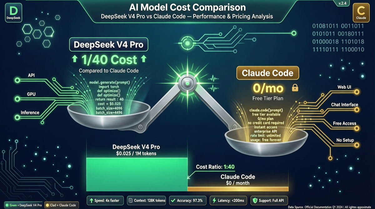 DeepSeek V4 Pro Field Report: Performance Rivals Claude Code at 1/40th the Cost, Full Workflow Switch Confirmed