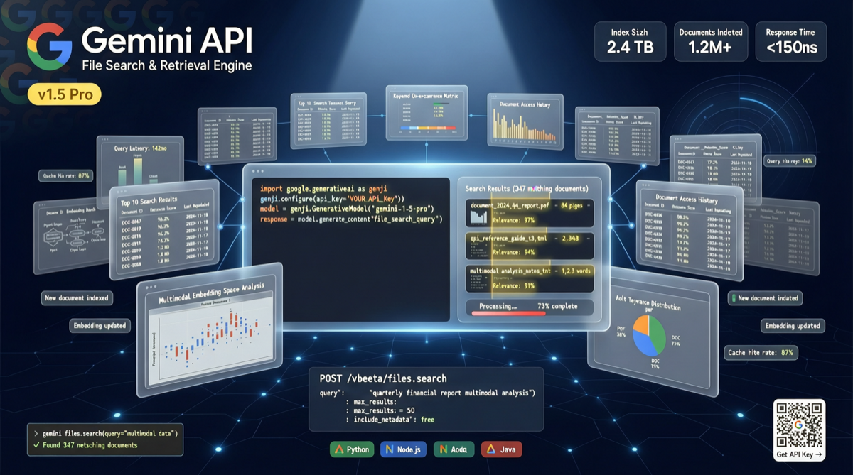 Gemini API 文件搜索重大更新：原生图像+文本处理与页面级引用