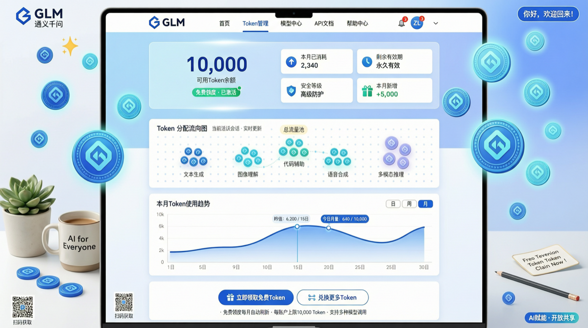 Zhipu Qingyan Goes Generous: 2M Free Tokens on Signup, 6M for GLM-4.6V Vision Model