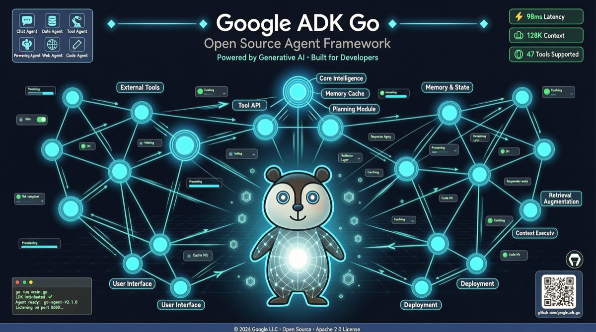 Google ADK Go Goes Open Source: Define Agent Logic in Go Code, Not Prompts