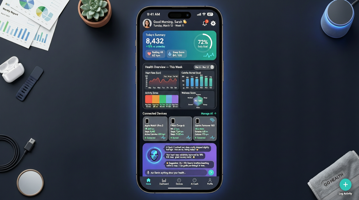 Google Health 取代 Fitbit：内置 Gemini AI 教练，打通 Apple Watch、Garmin 数据