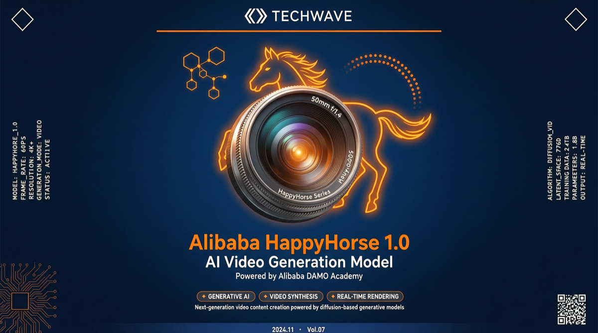 阿里 HappyHorse 1.0 登顶 Artificial Analysis，视频生成新标杆