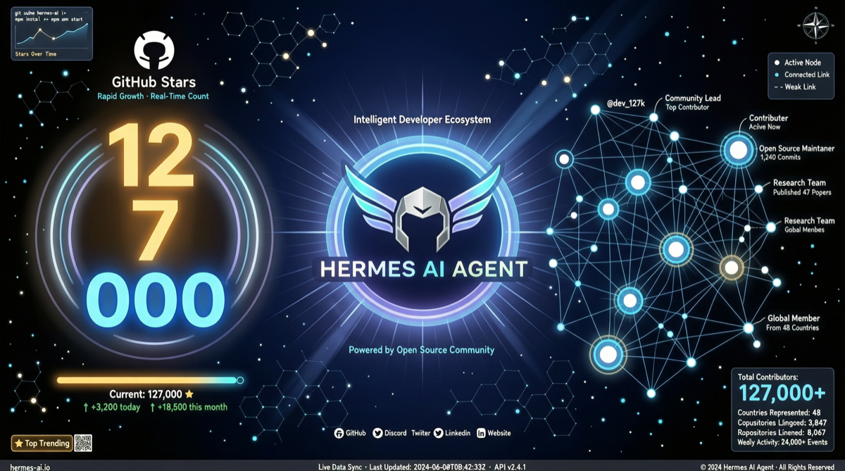 Hermes Agent 突破 127K GitHub Stars：从聊天机器人到自主系统的进化