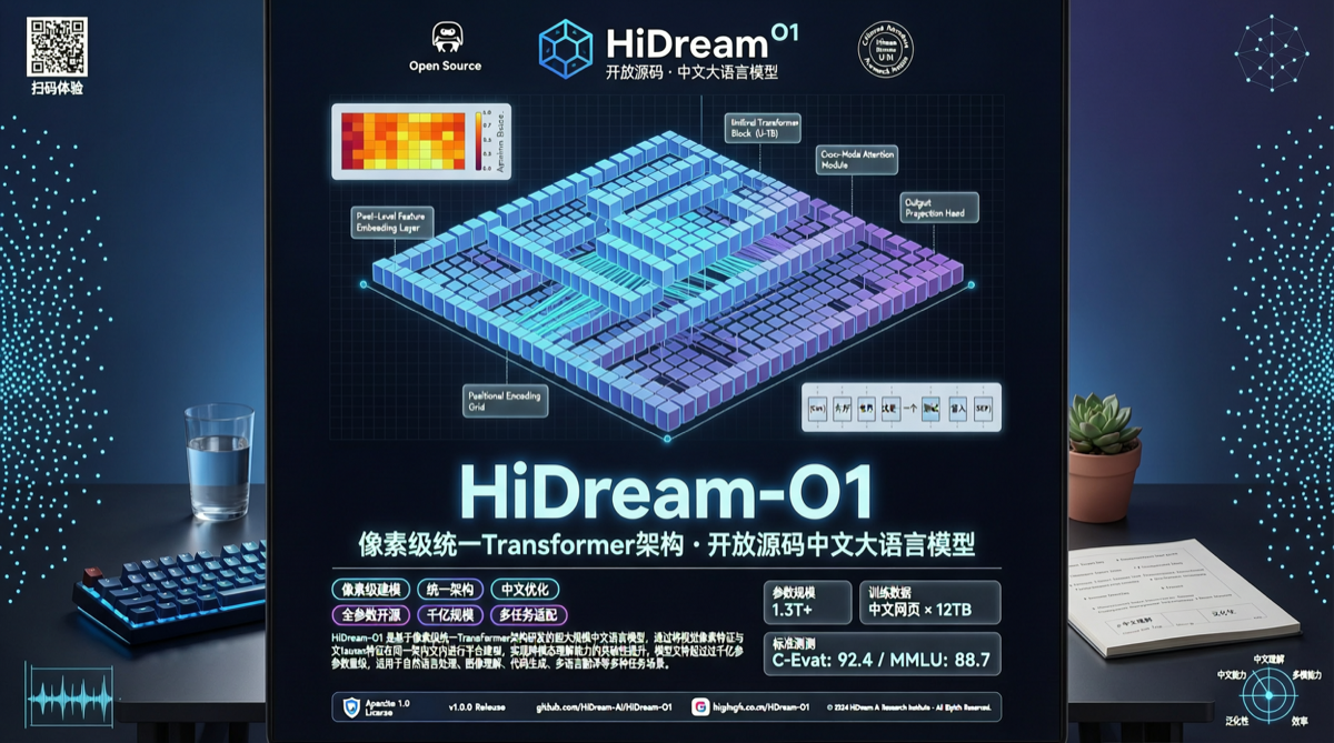 HiDream-O1-Image Goes Open Source: A Pixel-Level Unified Transformer from China Lands in Top 8 of Image Gen Arena