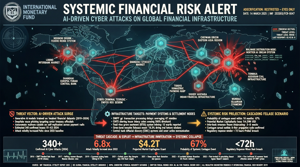 IMF 警告：AI 网络攻击已经成为全球金融系统的系统性风险