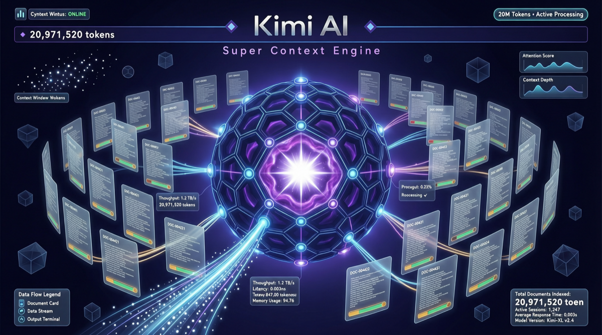 Kimi 超级上下文升级：2000 万 token，月之暗面重新定义"长文本"边界