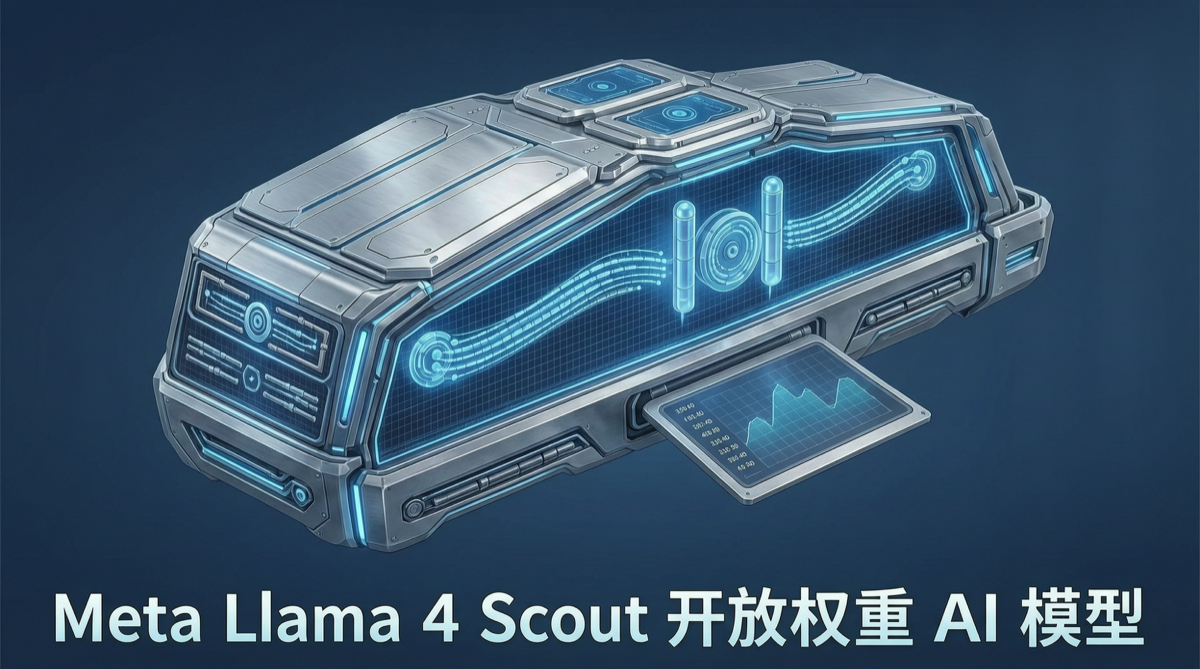 Llama 4 Scout：Meta 最后的开放权重 MoE，10M Token 上下文仅 $0.08/M 输入
