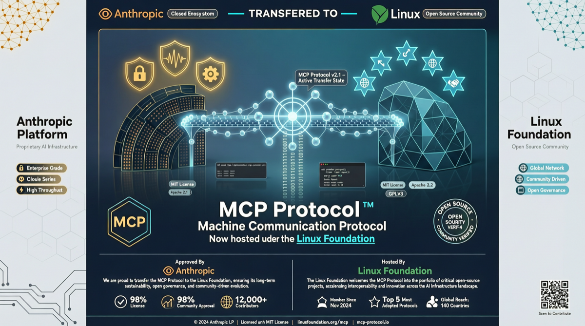 MCP 协议正式移交 Linux 基金会：从 Anthropic 私产到 AI 行业的 HTTP