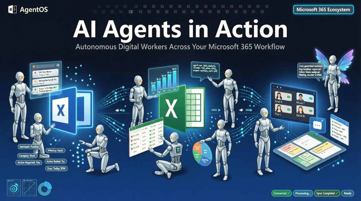 Microsoft Agent 365 正式 GA：AI Agent 正在取代企业应用，而非补充它们