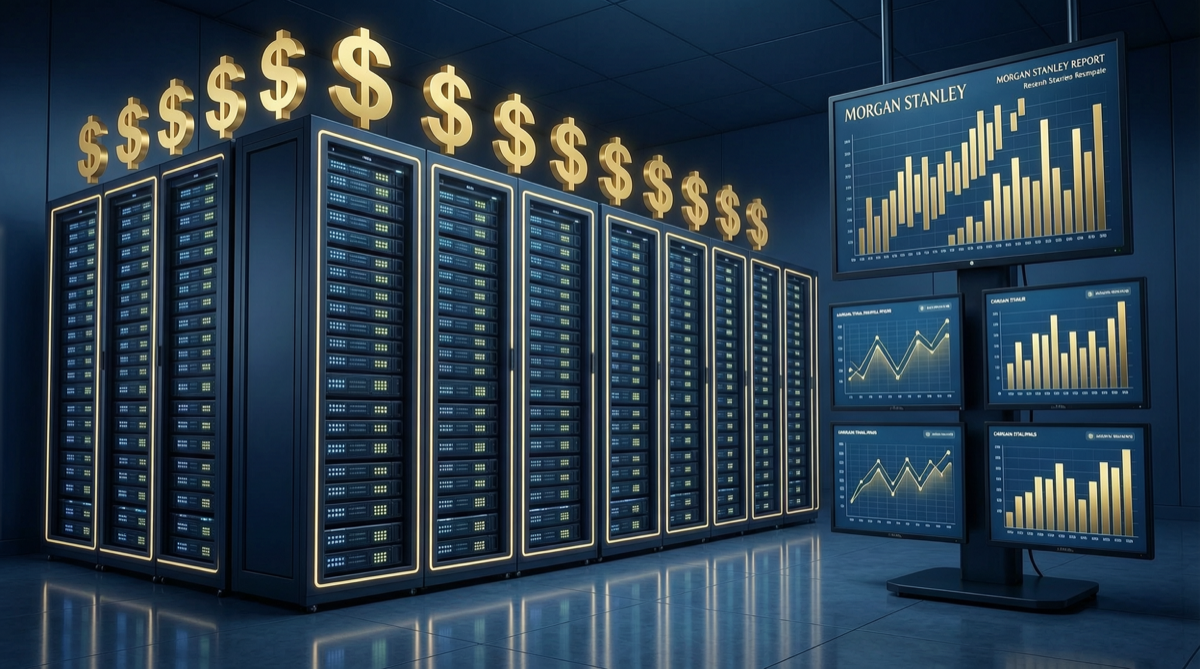 Morgan Stanley 再度上调 AI Capex 预测：2026 年 $805B，2027 年 $1.1T