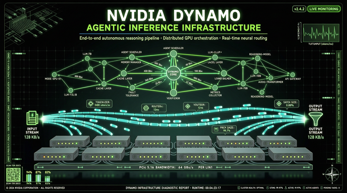 NVIDIA Dynamo 重构 AI 推理栈：为 Agent 时代重新设计基础设施