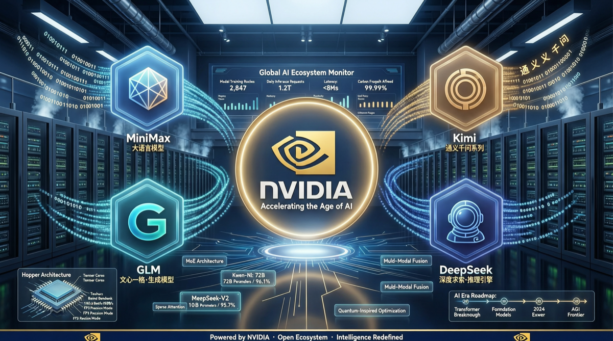 NVIDIA 免费开放中国顶级模型 API：MiniMax/Kimi/GLM/DeepSeek 零门槛调用
