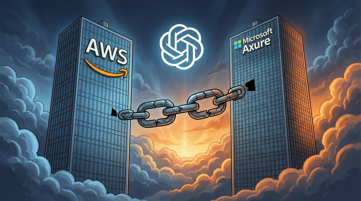 OpenAI заключает сделку с AWS: $50 миллиардов, семилетняя монополия разрушена