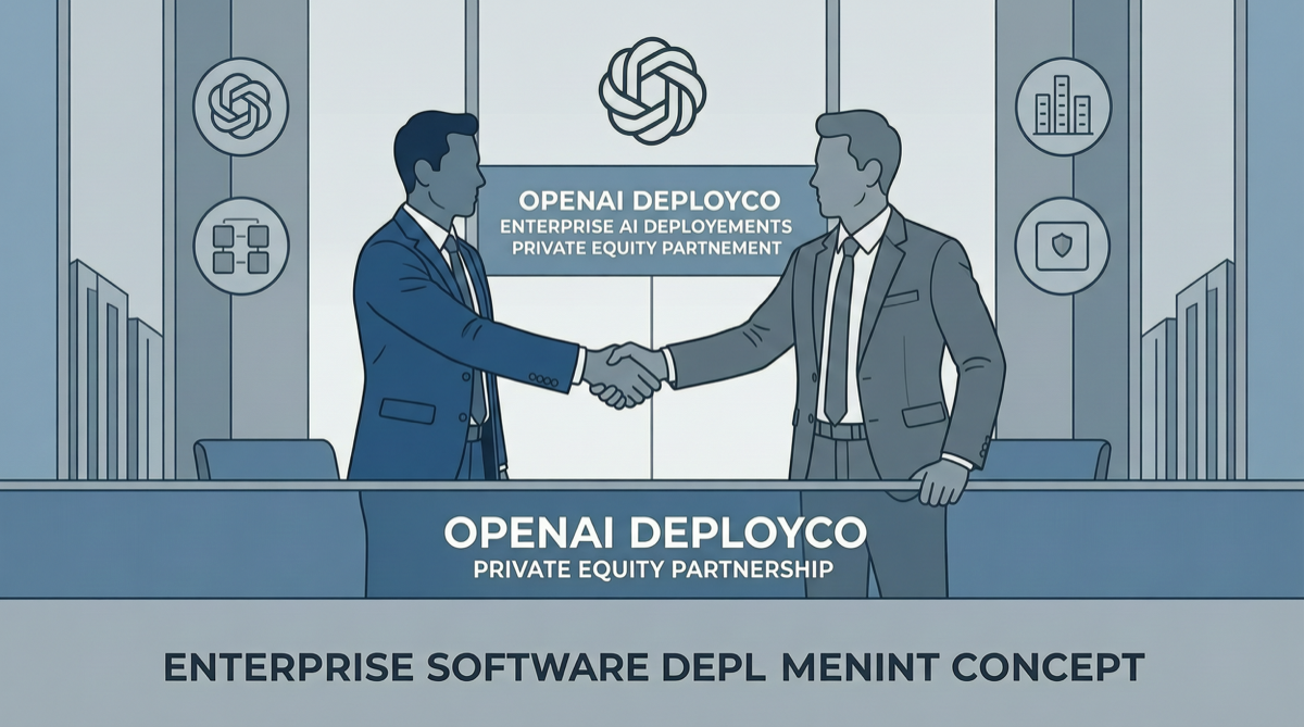OpenAI 联手私募设立 DeployCo：15 亿美元押注企业级 AI 落地