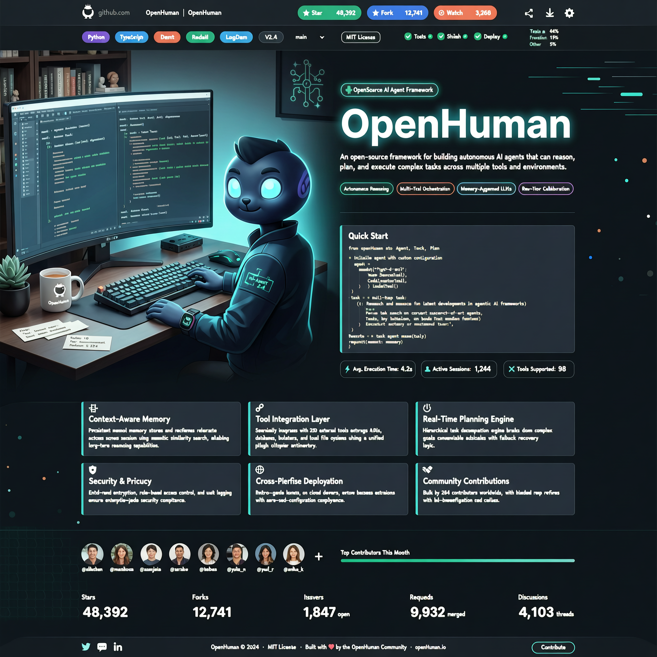 OpenHuman Takes GitHub by Storm: 1,271 Stars Added in a Day, What Exactly is This Private AI Superintelligence?
