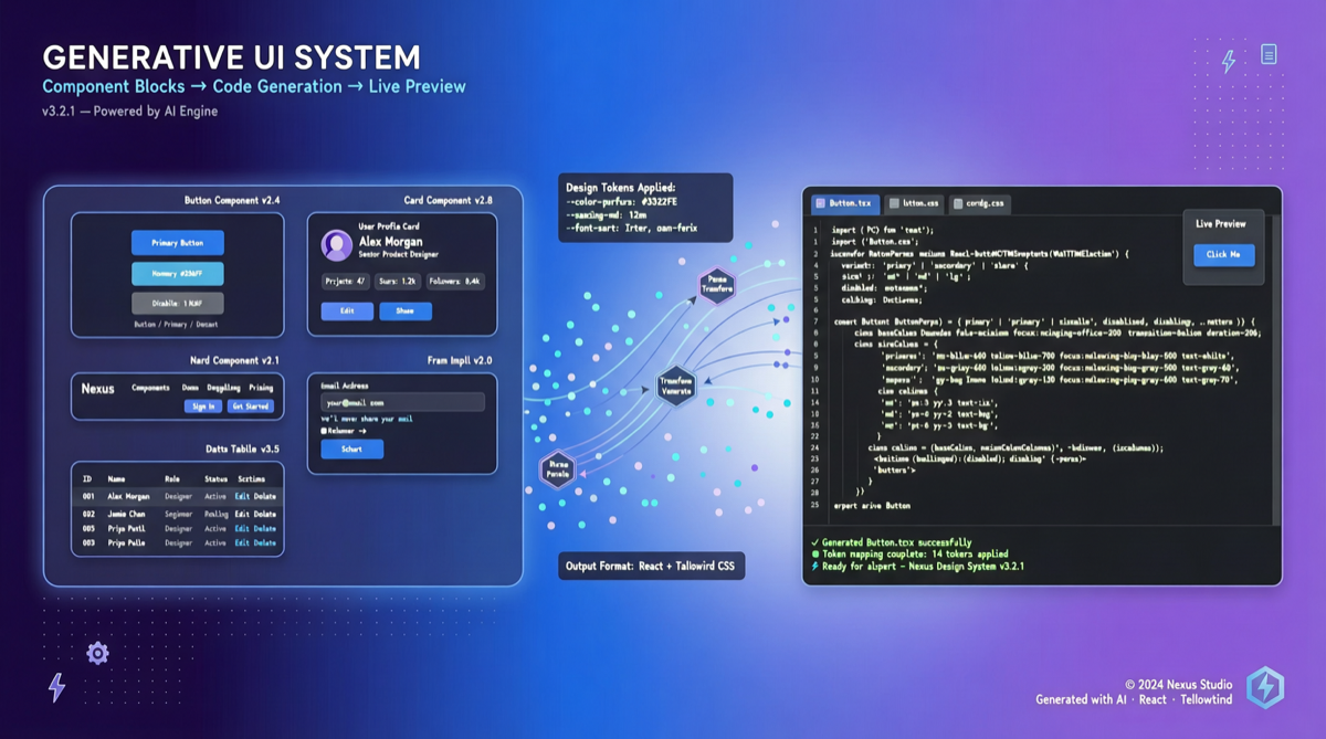 OpenUI: An Open Standard for Generative UI