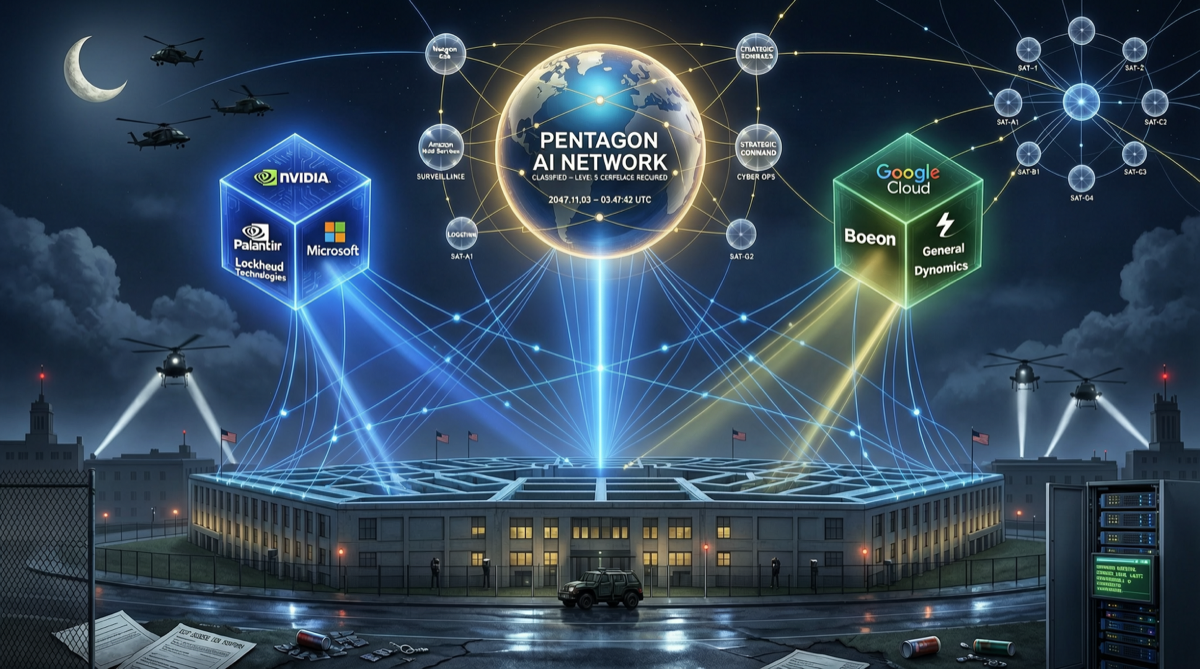 五角大楼AI军火库：OpenAI、Google、Nvidia 获机密合同，Anthropic 为何出局