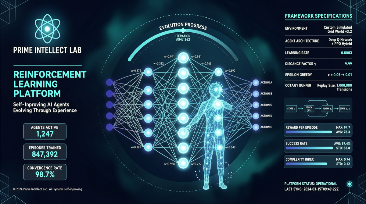Prime Intellect Lab 正式上线：不再提示词工程，让 Agent 从经验里自己学
