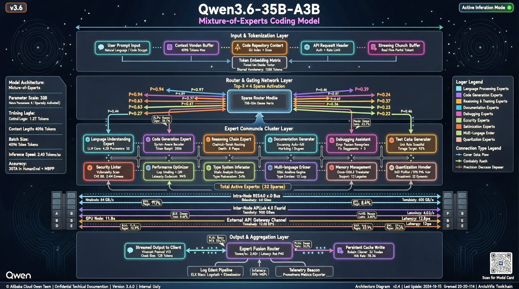 Qwen3.6-35B-A3B：3B 活跃参数跑出接近 397B 的编码能力，MoE 路线走通了？
