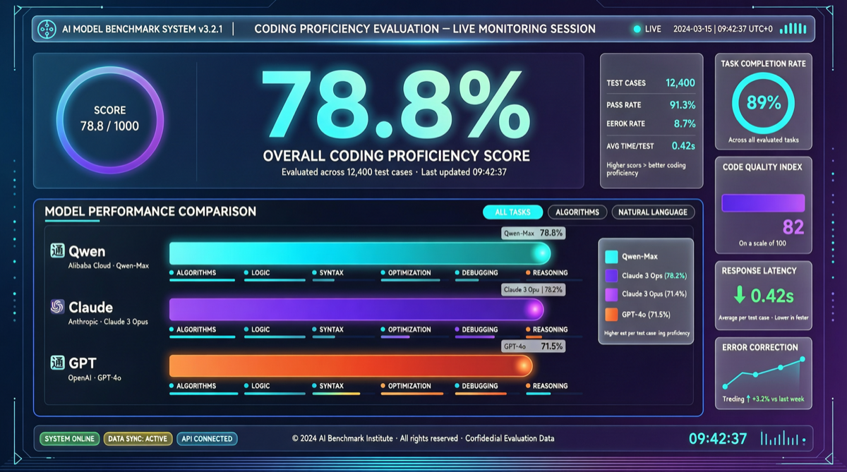 Qwen3.6-Max-Preview 登顶 SWE-bench：78.8% 得分宣告编码工具护城河归零