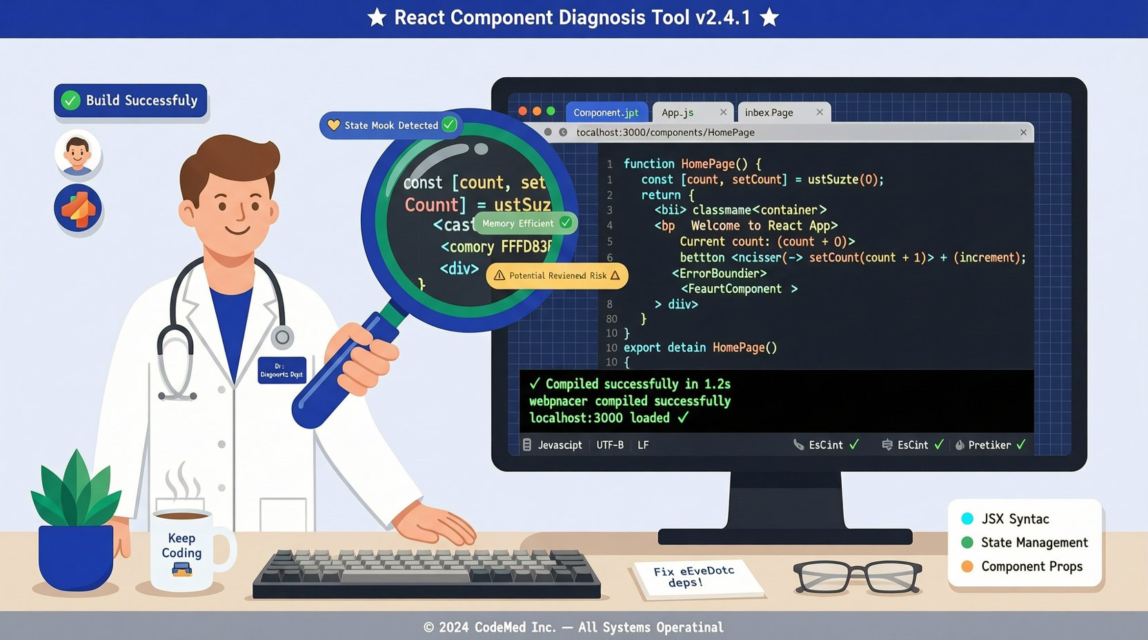 react-doctor：Aiden Bai 团队出的 AI React 代码质检工具，7.9k star 背后是真痛点