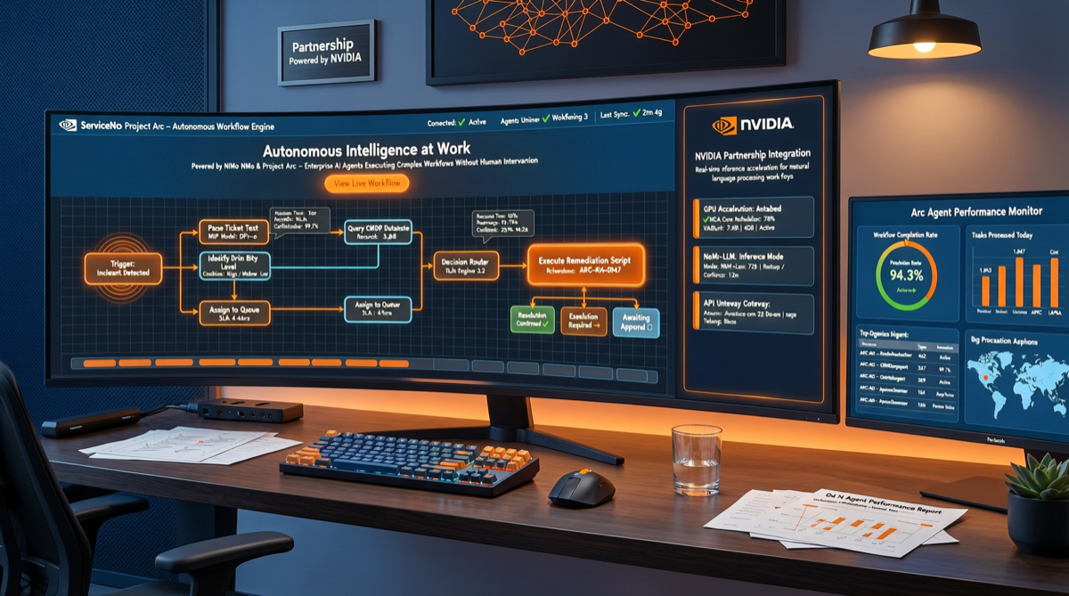 ServiceNow Project Arc + NVIDIA：企业桌面 Agent 正式进入生产级部署