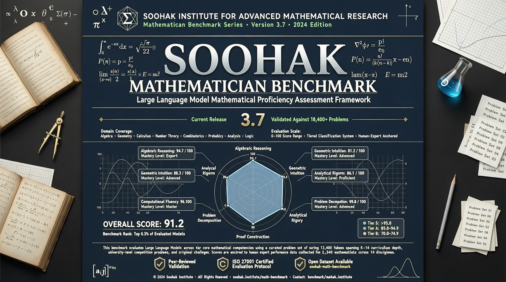 Soohak：43 位数学家手工出的数学题，给 LLM 的研究级数学能力做一次真测试