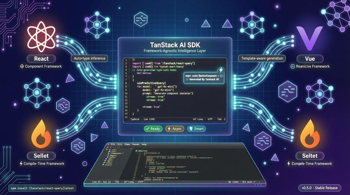 TanStack AI: Frontend Infrastructure Team Builds AI SDK — Is Framework-Agnostic a Real Need or Just a Gimmick?