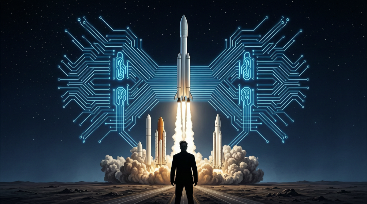 马斯克AI帝国整合：xAI正式并入SpaceX成立SpaceXAI，Anthropic接入Colossus超算