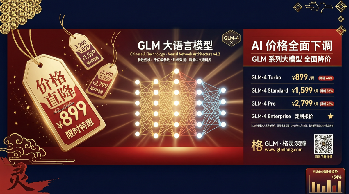 智谱 GLM-5 系列 API 降价 30-40%：1 万亿参数模型进入「白菜价」时代